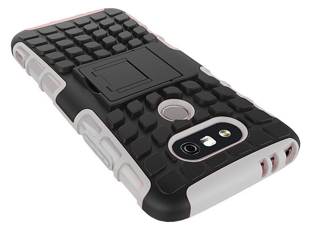 Чехол Yotrix Shockproof case для LG G5 (белый, пластиковый)