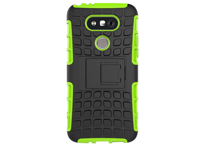 Чехол Yotrix Shockproof case для LG G5 (зеленый, пластиковый)