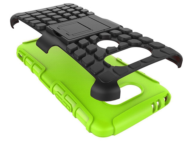 Чехол Yotrix Shockproof case для LG G5 (зеленый, пластиковый)