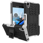 Чехол Yotrix Shockproof case для Sony Xperia X (белый, пластиковый)