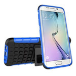 Чехол Yotrix Shockproof case для Samsung Galaxy S7 edge (синий, пластиковый)