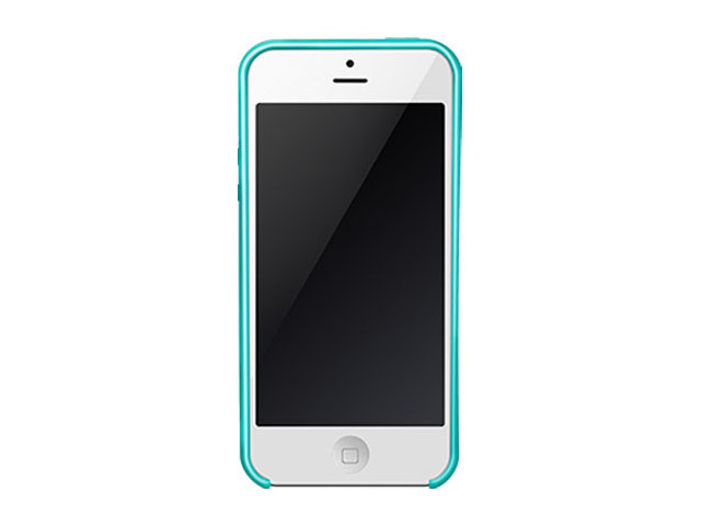 Чехол X-doria Venue Case для Apple iPhone 5 (желтый/голубой, пластиковый)