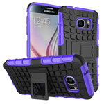 Чехол Yotrix Shockproof case для Samsung Galaxy S7 (фиолетовый, пластиковый)