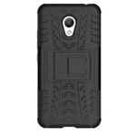 Чехол Yotrix Shockproof case для Meizu MX3 (черный, пластиковый)