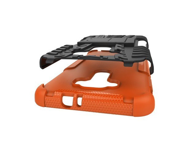 Чехол Yotrix Shockproof case для Asus Zenfone 3 ZE520KL (оранжевый, пластиковый)