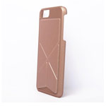 Чехол iPearl L-Folding Cover для Apple iPhone 7 (розово-золотистый, кожаный)