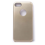 Чехол iPearl Soft Metallic Plate case для Apple iPhone 7 (золотистый, гелевый)