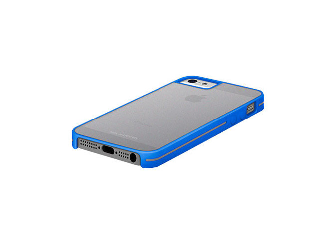 Чехол X-doria Scene Case для Apple iPhone 5 (синий, пластиковый)