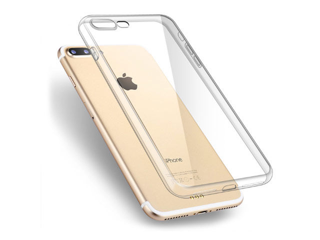Чехол Yotrix UltrathinCase для Apple iPhone 7 plus (прозрачный, гелевый)