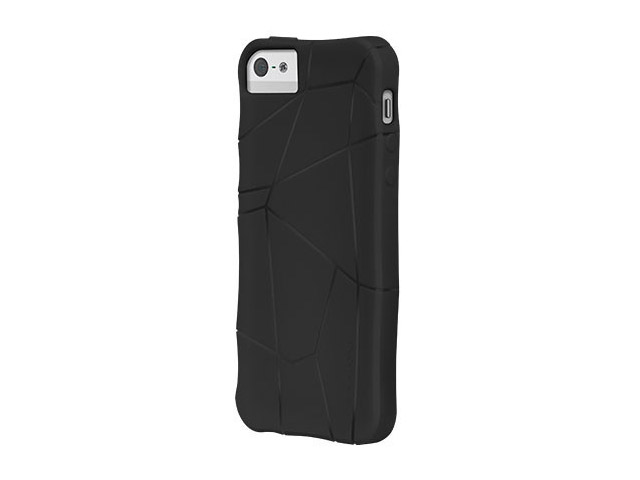 Чехол X-doria Stir Case для Apple iPhone 5 (черный, силиконовый)