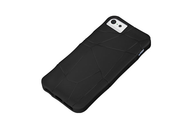 Чехол X-doria Stir Case для Apple iPhone 5 (черный, силиконовый)