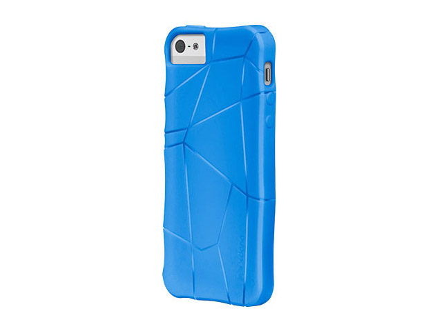 Чехол X-doria Stir Case для Apple iPhone 5 (темно-синий, силиконовый)