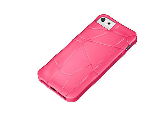 Чехол X-doria Stir Case для Apple iPhone 5 (розовый, силиконовый)