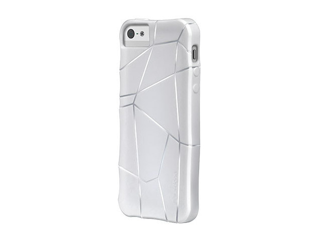Чехол X-doria Stir Case для Apple iPhone 5 (белый, силиконовый)