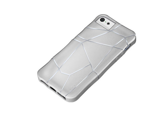 Чехол X-doria Stir Case для Apple iPhone 5 (белый, силиконовый)