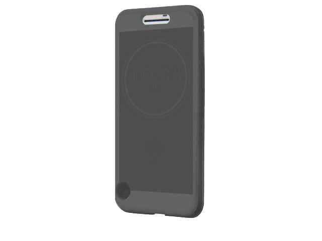 Чехол Yotrix IceView Case для HTC 10/10 Lifestyle (черный, пластиковый)