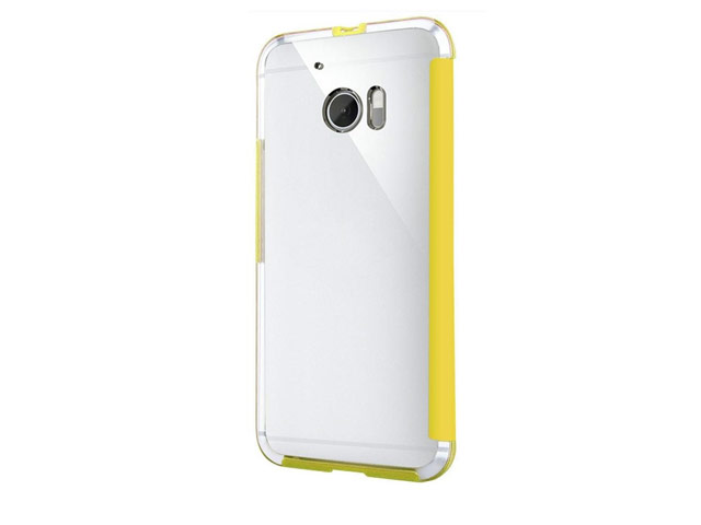 Чехол Yotrix IceView Case для HTC 10/10 Lifestyle (желтый, пластиковый)
