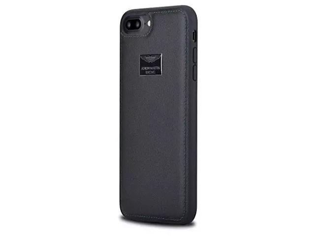 Чехол Aston Martin Luxury Backcase для Apple iPhone 7 plus (черный, кожаный)