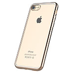 Чехол Devia Glitter Soft case для Apple iPhone 7 (Champagne Gold, гелевый)