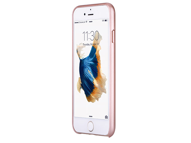 Чехол Devia Ceo 2 case для Apple iPhone 7 plus (розовый, пластиковый)
