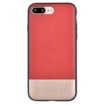 Чехол Devia Commander case для Apple iPhone 7 plus (красный, кожаный)
