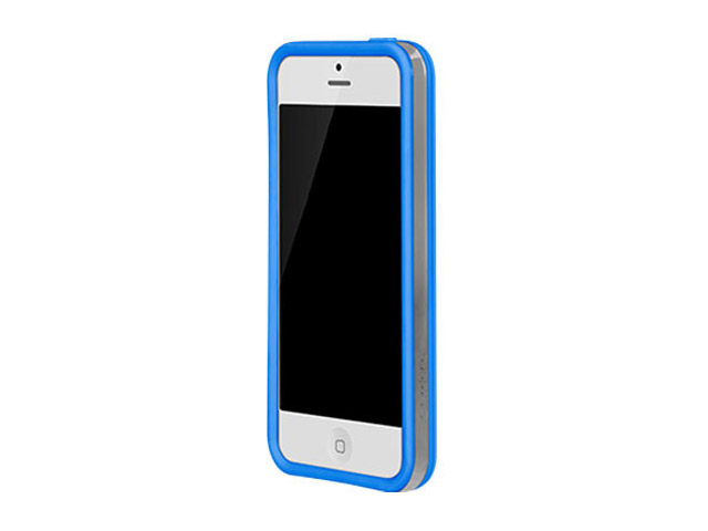 Чехол X-doria Bump Case для Apple iPhone 5 (темно-синий, пластиковый)