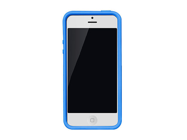 Чехол X-doria Bump Case для Apple iPhone 5 (темно-синий, пластиковый)