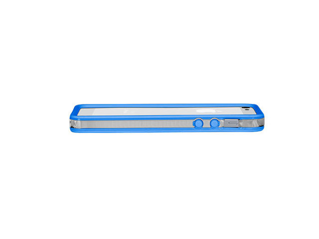 Чехол X-doria Bump Case для Apple iPhone 5 (темно-синий, пластиковый)