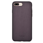 Чехол Devia Jelly Slim Leather case для Apple iPhone 7 plus (темно-красный, винилискожа)