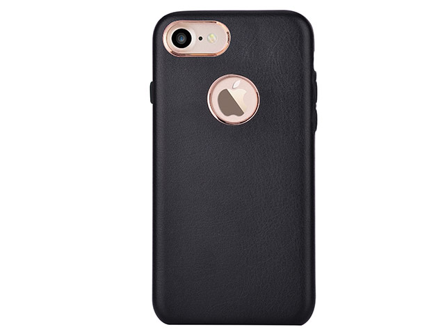 Чехол Devia Successor case для Apple iPhone 7 (черный, кожаный)