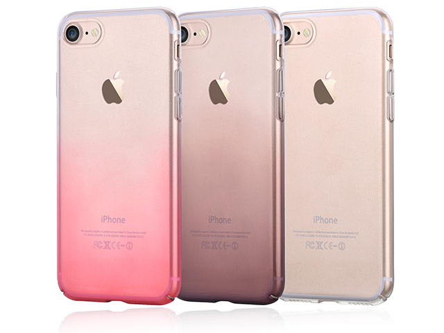 Чехол Devia Fruit case для Apple iPhone 7 (серый, пластиковый)
