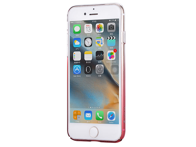 Чехол Devia Fruit case для Apple iPhone 7 (розовый, пластиковый)