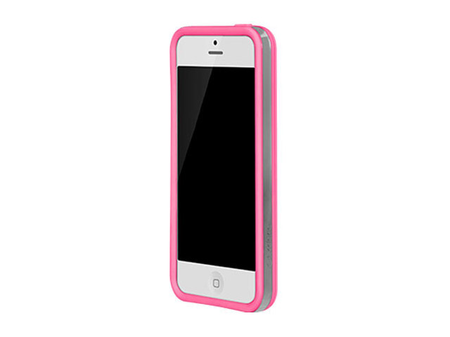 Чехол X-doria Bump Case для Apple iPhone 5 (розовый, пластиковый)