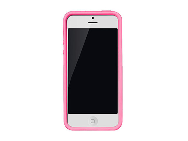 Чехол X-doria Bump Case для Apple iPhone 5 (розовый, пластиковый)