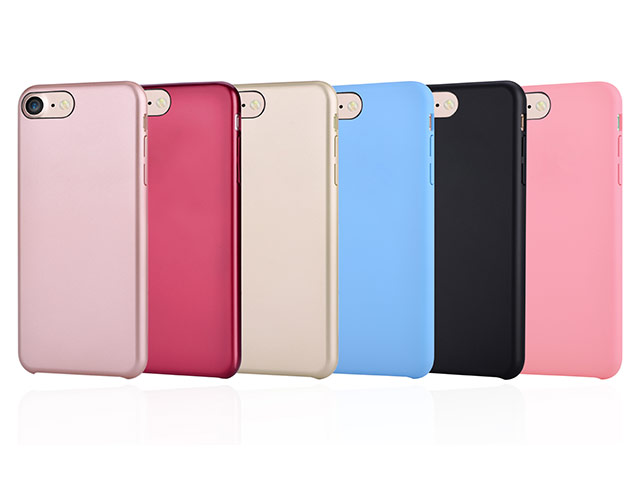 Чехол Devia Ceo 2 case для Apple iPhone 7 (розово-золотистый, пластиковый)