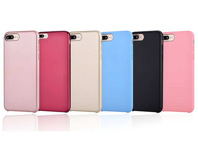 Чехол Devia Ceo 2 case для Apple iPhone 7 plus (розово-золотистый, пластиковый)