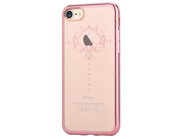Чехол Devia Iris case для Apple iPhone 7 (Rose Gold, гелевый)