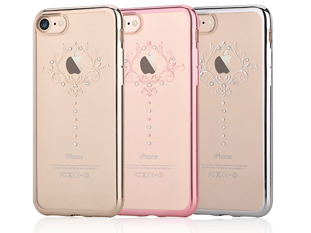 Чехол Devia Iris case для Apple iPhone 7 (Rose Gold, гелевый)