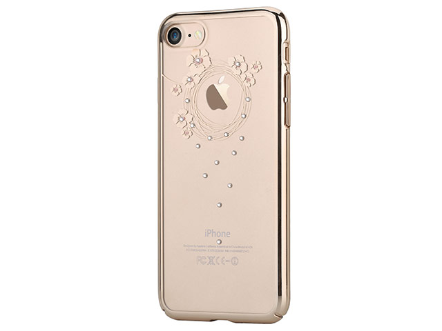 Чехол Devia Crystal Garland для Apple iPhone 7 (Champagne Gold, пластиковый)