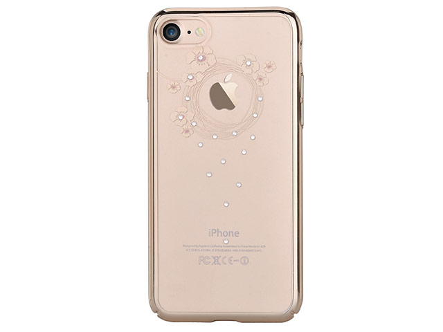 Чехол Devia Crystal Garland для Apple iPhone 7 (Champagne Gold, пластиковый)