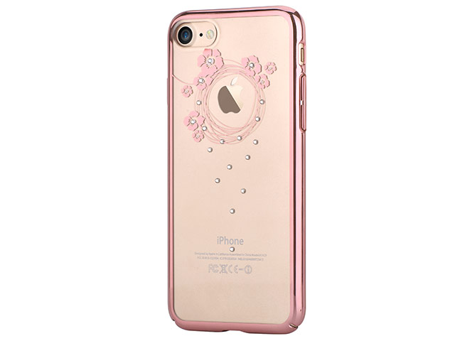 Чехол Devia Crystal Garland для Apple iPhone 7 (Rose Gold, пластиковый)