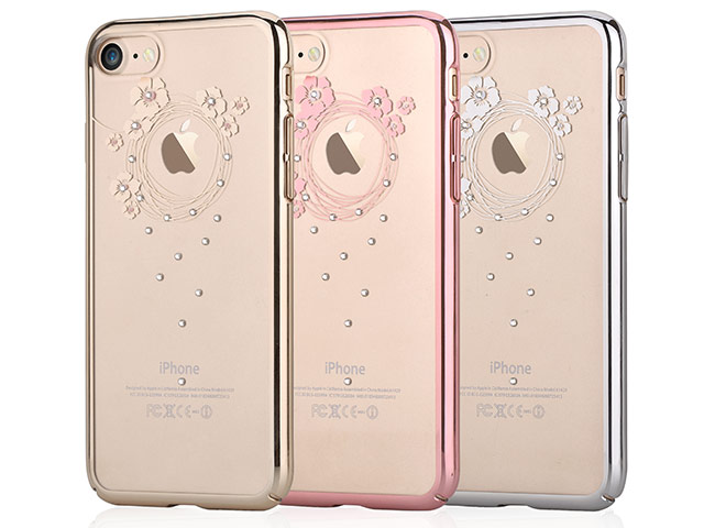 Чехол Devia Crystal Garland для Apple iPhone 7 (Rose Gold, пластиковый)