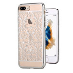 Чехол Devia Crystal Baroque для Apple iPhone 7 plus (Silvery, пластиковый)