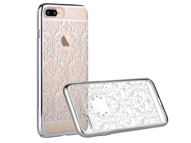 Чехол Devia Crystal Baroque для Apple iPhone 7 plus (Silvery, пластиковый)
