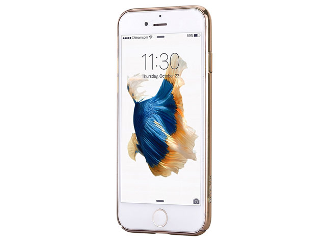 Чехол Devia Crystal Baroque для Apple iPhone 7 plus (Champagne Gold, пластиковый)