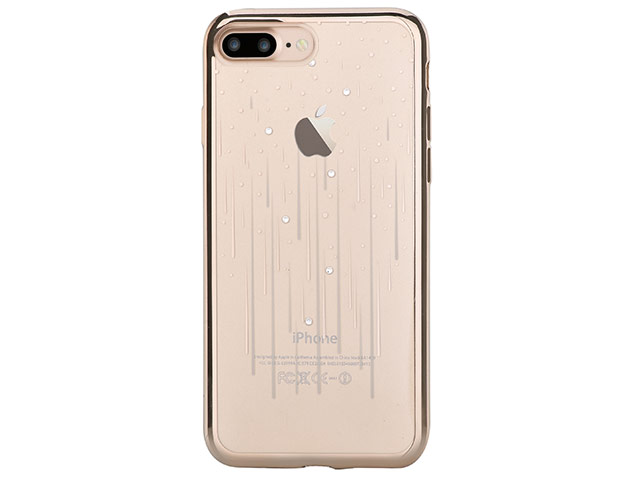 Чехол Devia Crystal Meteor для Apple iPhone 7 plus (Champagne Gold, гелевый)