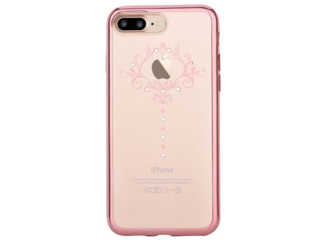 Чехол Devia Iris case для Apple iPhone 7 plus (Rose Gold, гелевый)