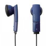 Наушники Elecom EHP-IE10BUD (без микрофона) (20-20000 Гц, 13.5 мм) (темно-синие)