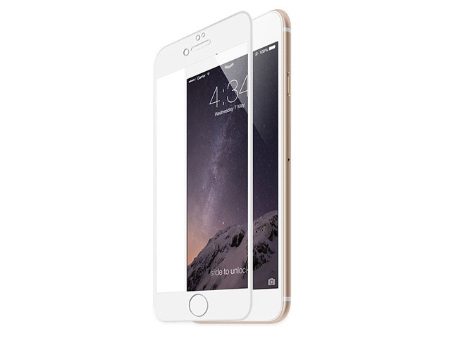 Защитная пленка Devia Jade 2 Full Screen Tempered Glass для Apple iPhone 7 (стеклянная, 0.18 мм, Anti-Blueray, белая)