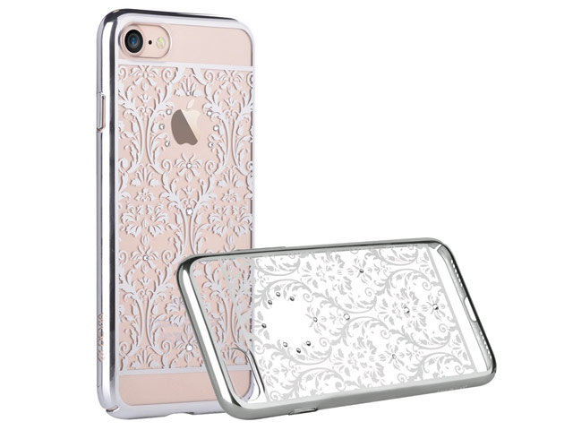 Чехол Devia Crystal Baroque для Apple iPhone 7 (Silvery, пластиковый)